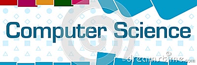 Computer Science Basic Shapes Texture Colorful Horizontal Stock Photo