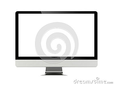 Computer screen Stock Photo