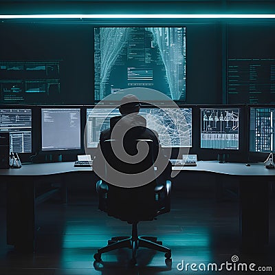 a computer screen with the word power on the screen Terminal Thrills A Hacker's Command Stock Photo