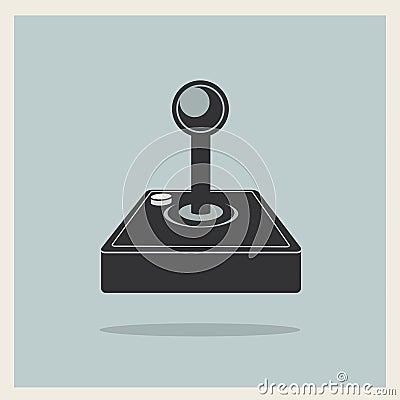 Computer Video Game Joystick Vector Vector Illustration