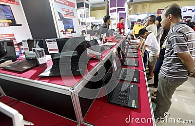 Computers Editorial Stock Photo