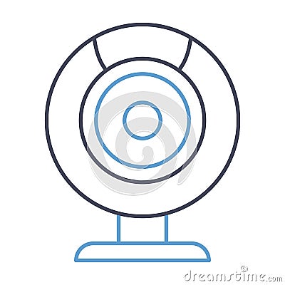 Computing input device Flat inside vector icon which can easily modify or edit Vector Illustration