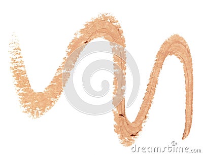 Concealer trace Stock Photo