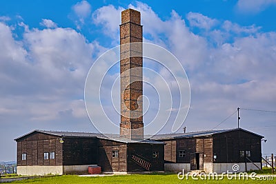 Concentration camp Majdanek in Poland Editorial Stock Photo