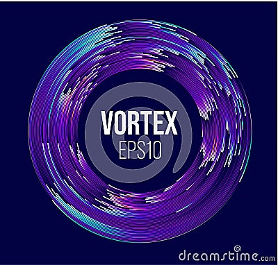 Concentric lines, great design for any purposes. Web design. spin rotation concentric line moving. Abstract geometric Vector Illustration