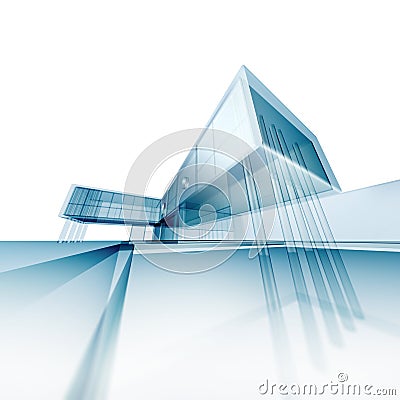 Concept architecture drafting Stock Photo