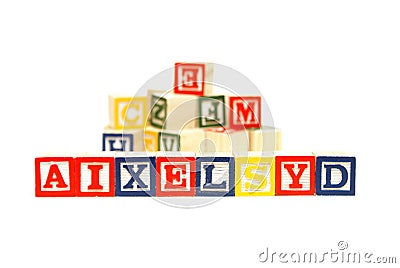 Dyslexia Difficulties Stock Photo