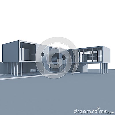 Concept building Stock Photo