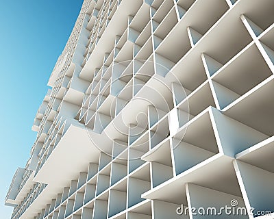 Concept of building structures Stock Photo