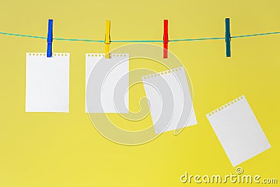 Concept of completed business tasks Stock Photo