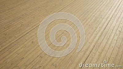 Connceptual solid brown background of old planks texture floor as vintage pattern layout. Cartoon Illustration