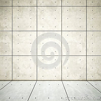 Solid and white rough background of concrete floor Cartoon Illustration