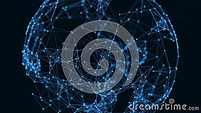 Concept croissant de r?seau global et de connexions de donn?es Réseau informatique scientifique de technologie Concept croissant de r?seau global et de connexions de donn?es Réseau informatique scientifique de technologie