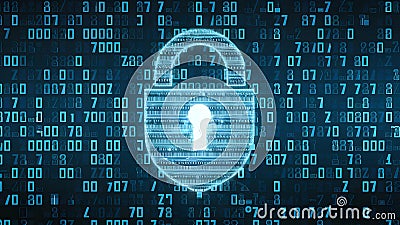Key Cybersecurity Measures: Firewalls, Encryption, Intrusion Detection, Two-Factor Authentication, Stock Photo