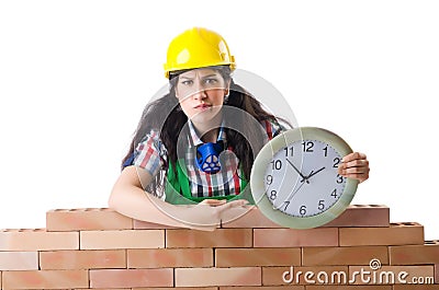 Concept of delay Stock Photo