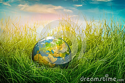 Concept - Earth Day Stock Photo