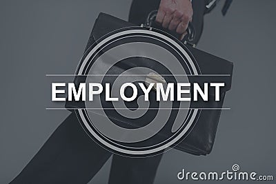 Concept of employment Stock Photo