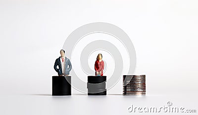 The concept of equal employment opportunity. Stock Photo