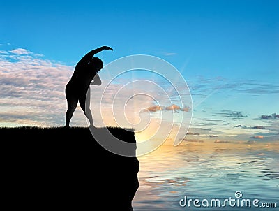 Concept of fight against obesity and overweight Stock Photo