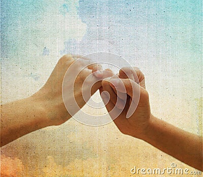 Concept about friendship. Stock Photo