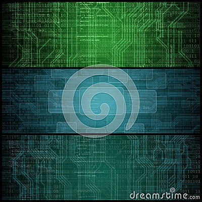 Concept of Hacker Attack, Virus Infected Software, Dark Web and Cyber Security. Abstract Digital Background With Stock Photo