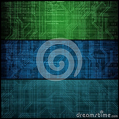 Concept of Hacker Attack, Virus Infected Software, Dark Web and Cyber Security. Abstract Digital Background With Stock Photo