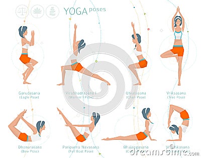 Concept of healthy lifestyle Vector Illustration