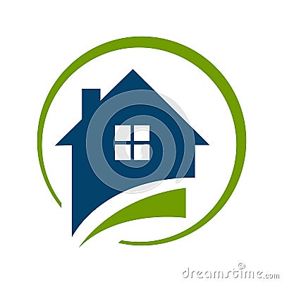 concept and idea of apartment house realty logo design vector home building construction architecture symbol Vector Illustration