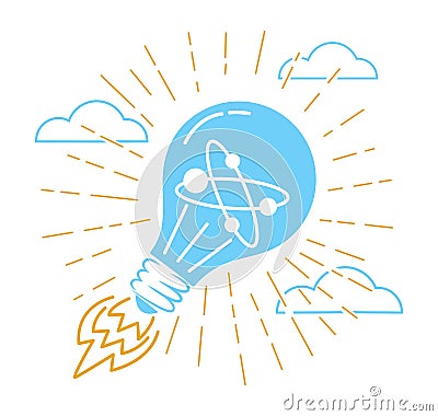 Concept of ideas, innovation, Stock Photo
