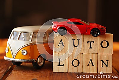 Auto loan. Stock Photo