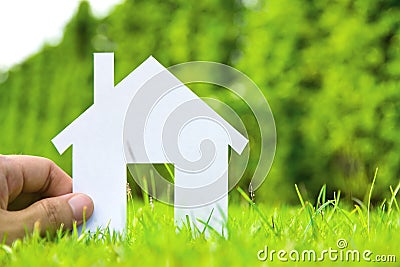 Concept image of make your house Stock Photo