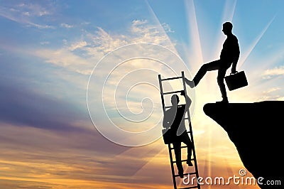 Concept of inequality and injustice Stock Photo