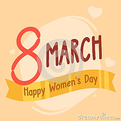 Concept International Womens Day Vector Illustration