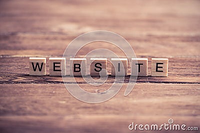 Concept of internet communication Stock Photo