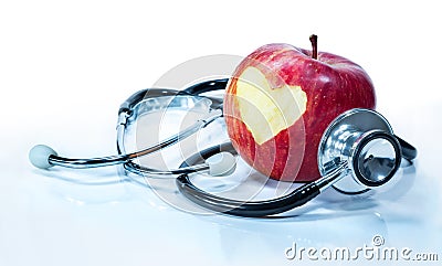 Concept of love for health Stock Photo