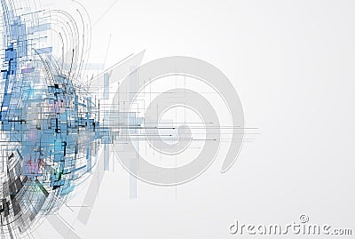 Concept for New Technology Corporate Business & development Stock Photo