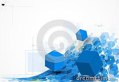 Concept for New Technology Corporate Business & development Stock Photo