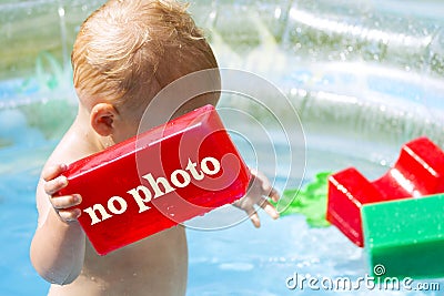 Concept no photo or Stop Paparazzi. Private life Stock Photo