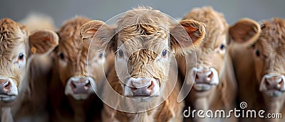 Concept Nutrition, Health, Reproduction, Housing, Management Managing Dry Cows on a Farm Stock Photo