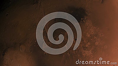 Concept 83-P1 View of the 3D Rendering Realistic Planet Mars Stock Photo