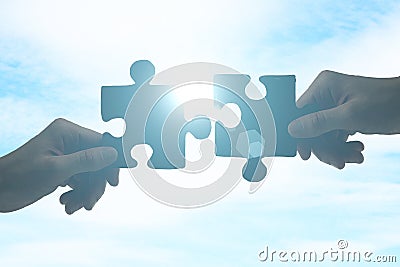 Concept of partnership Stock Photo