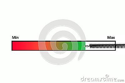 Performance enhancement, profitability, download speed, program loading Stock Photo