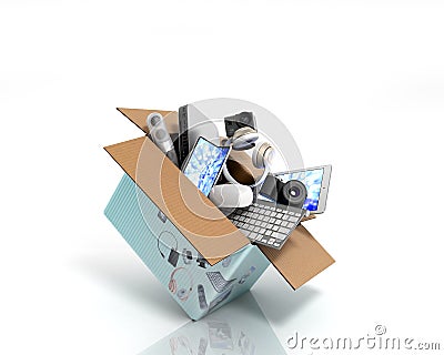 Concept of product categories Stock Photo