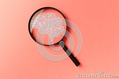 Concept smart search Stock Photo