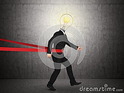 Concept of successful idea Stock Photo