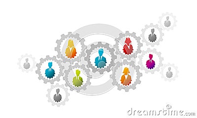 Business people Vector Illustration