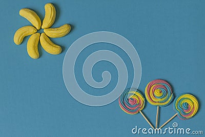 Conceptual abstract image of summer Stock Photo