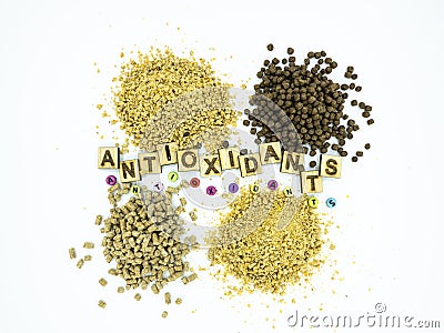 Antioxidants Use for Animal Feed Industry Stock Photo