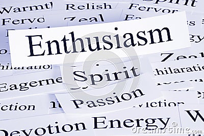 Enthusiasm Concept Stock Photo