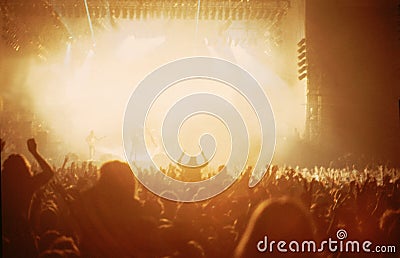 In concert Stock Photo